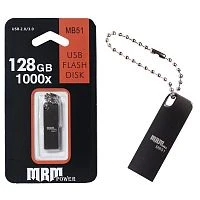 флешка mb51 usb 128g  10mb/s high speed накопитель металлический usb флеш карта   фото