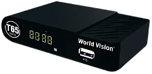 Ресивер  эфирный HD (DVB-T2)          World-Vision T65   пласт,диспл,ДолбиАС3 шнур RCA/20 от магазина Электроника GA