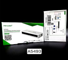 сетевой коммутатор 8 портов pix-link lv-sw08 концентратор сети, скорость 1000 mbps  фото