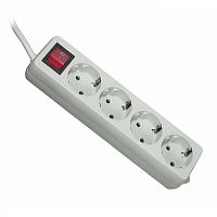 удлинитель сетевой af-4 (2м, 4роз, 16а)/60  фото