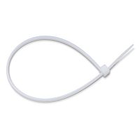 стяжка нейлоновая, бел. 3*150 mm ripo (упак. 100 шт.)  фото