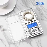 весы портативные электронные орбита ot-how05 300гр, точность 0,01гр  фото